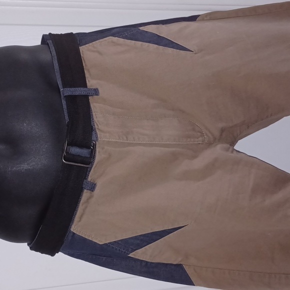 Five CM (5cm) Designer Denim Style Cropped Pants, L - Picture 1 of 4